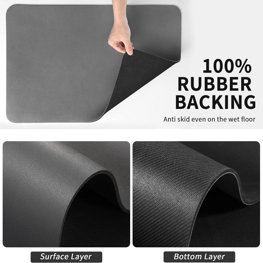 Tapis de Séchage Rapide pour Cuisine - Ultra-absorbant et Gain de Place