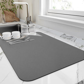 Tapis de Séchage Rapide pour Cuisine - Ultra-absorbant et Gain de Place