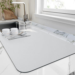 Tapis de Séchage Rapide pour Cuisine - Ultra-absorbant et Gain de Place