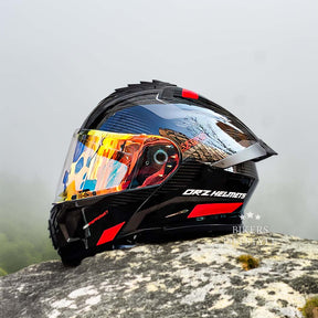 Casque Modulaire à Double Visière - Léger et Homologué DOT ECE