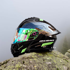 Casque Modulaire à Double Visière - Léger et Homologué DOT ECE