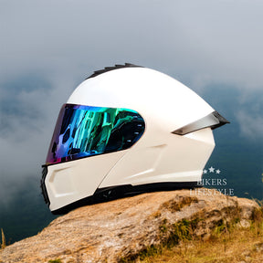 Casque Modulaire à Double Visière - Léger et Homologué DOT ECE