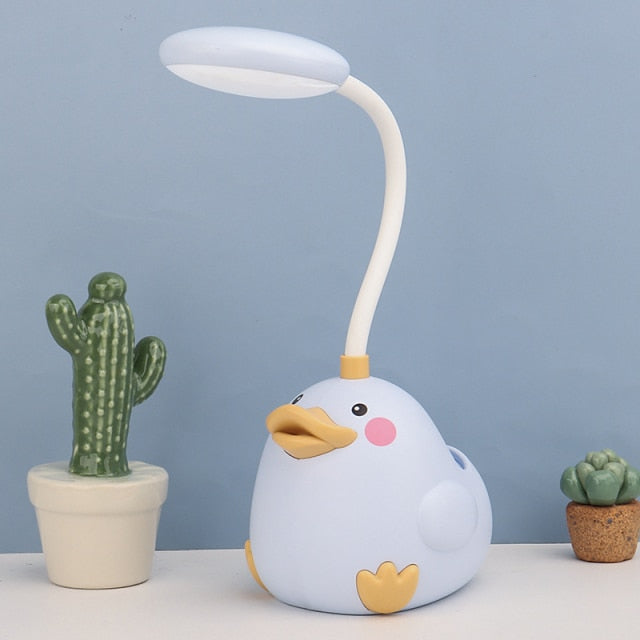 Lampe de Bureau LED pour Enfants - Design Amusant et Éclairage Doux