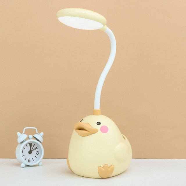 Lampe de Bureau LED pour Enfants - Design Amusant et Éclairage Doux
