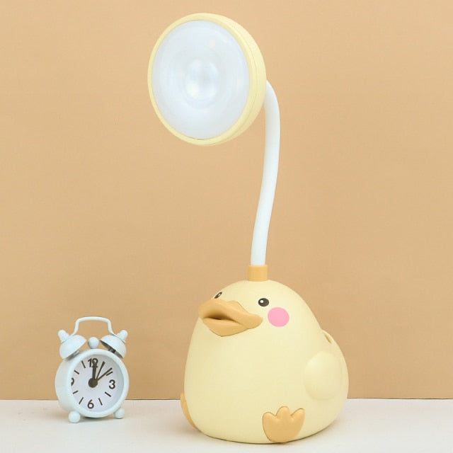 Lampe de Bureau LED pour Enfants - Design Amusant et Éclairage Doux