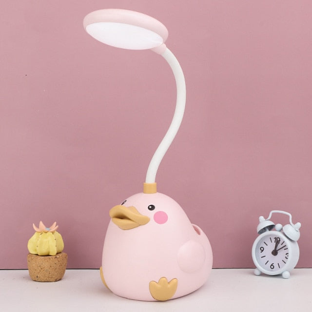 Lampe de Bureau LED pour Enfants - Design Amusant et Éclairage Doux