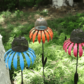 Mangeoire à Oiseaux en Métal Durable - Design Élégant et Résistant aux Intempéries