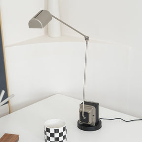 Lampe de Table Élégante et Polyvalente - Diffuseur Rotatif et Gradation Ajustable