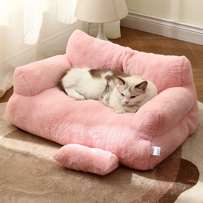 Canapé pour Animaux Doux et Spacieux - Confort Ultime et Lavable en Machine
