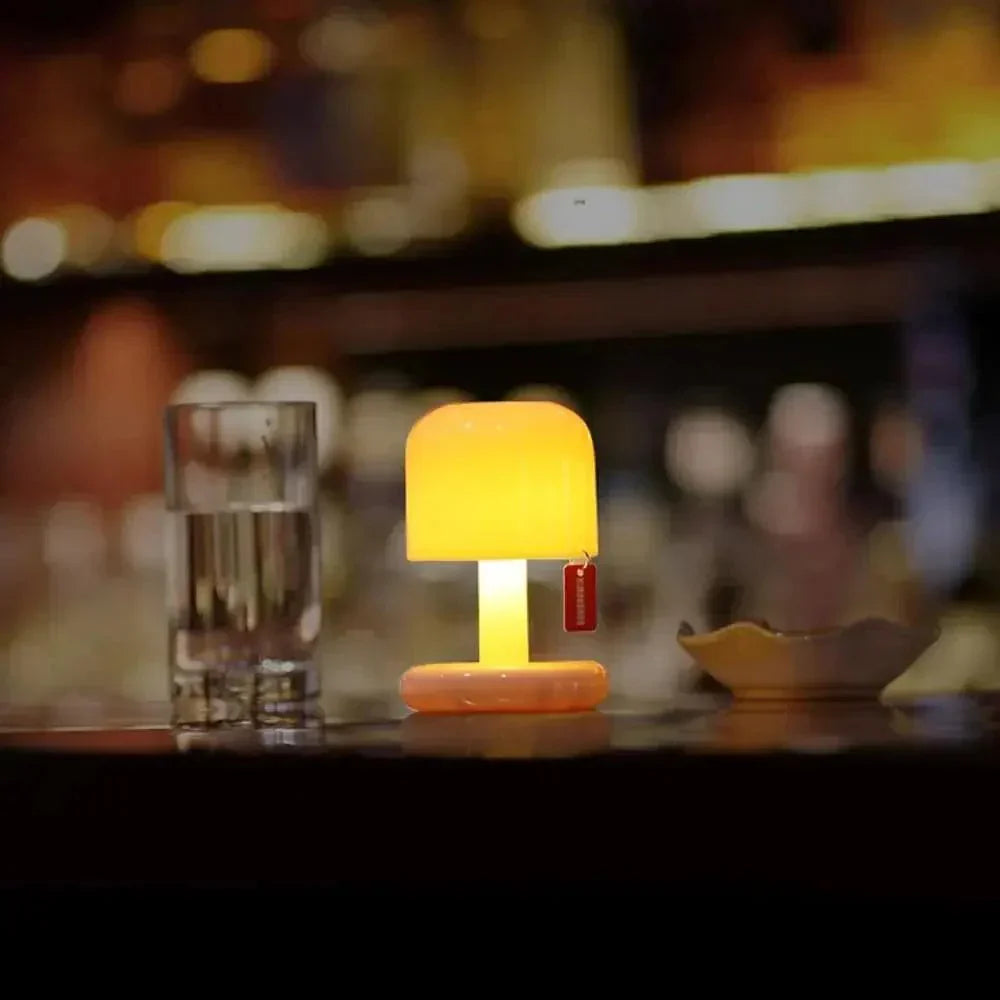 Lampe de Table Rechargeable - Atmosphère Romantique et Sereine