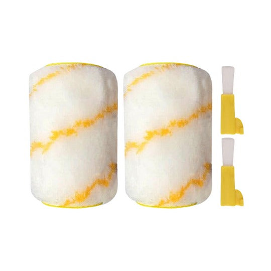 Rouleau de Peinture pour Coins et Bords - Guide de Précision et Poignée Ergonomique