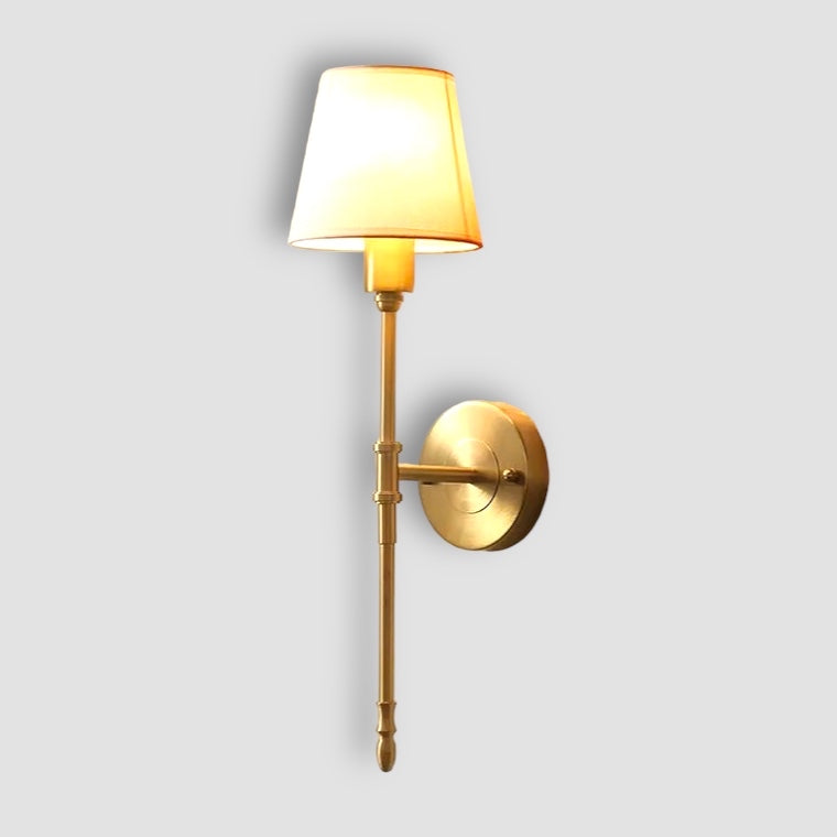 Applique Murale en Cuivre - Design Élégant avec Lumière Douce