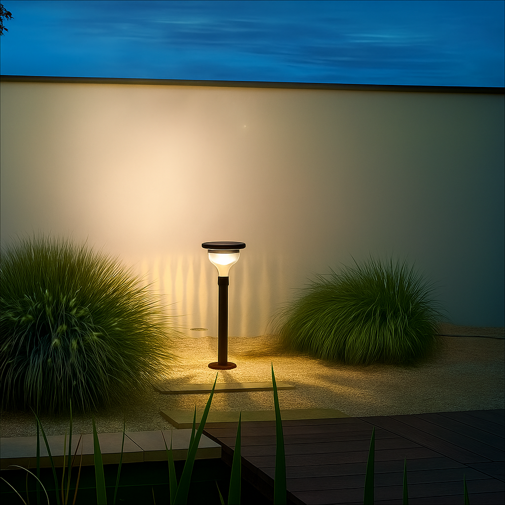 Éclairage Solaire pour Chemins de Jardin - Design Élégant et Écologique