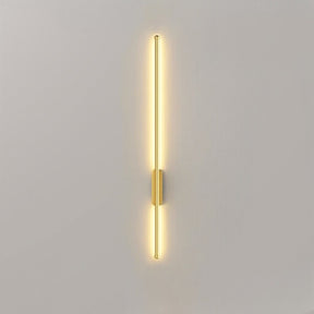 Applique Murale Linéaire Minimaliste - Élégance Contemporaine et Chaleur Ambiante
