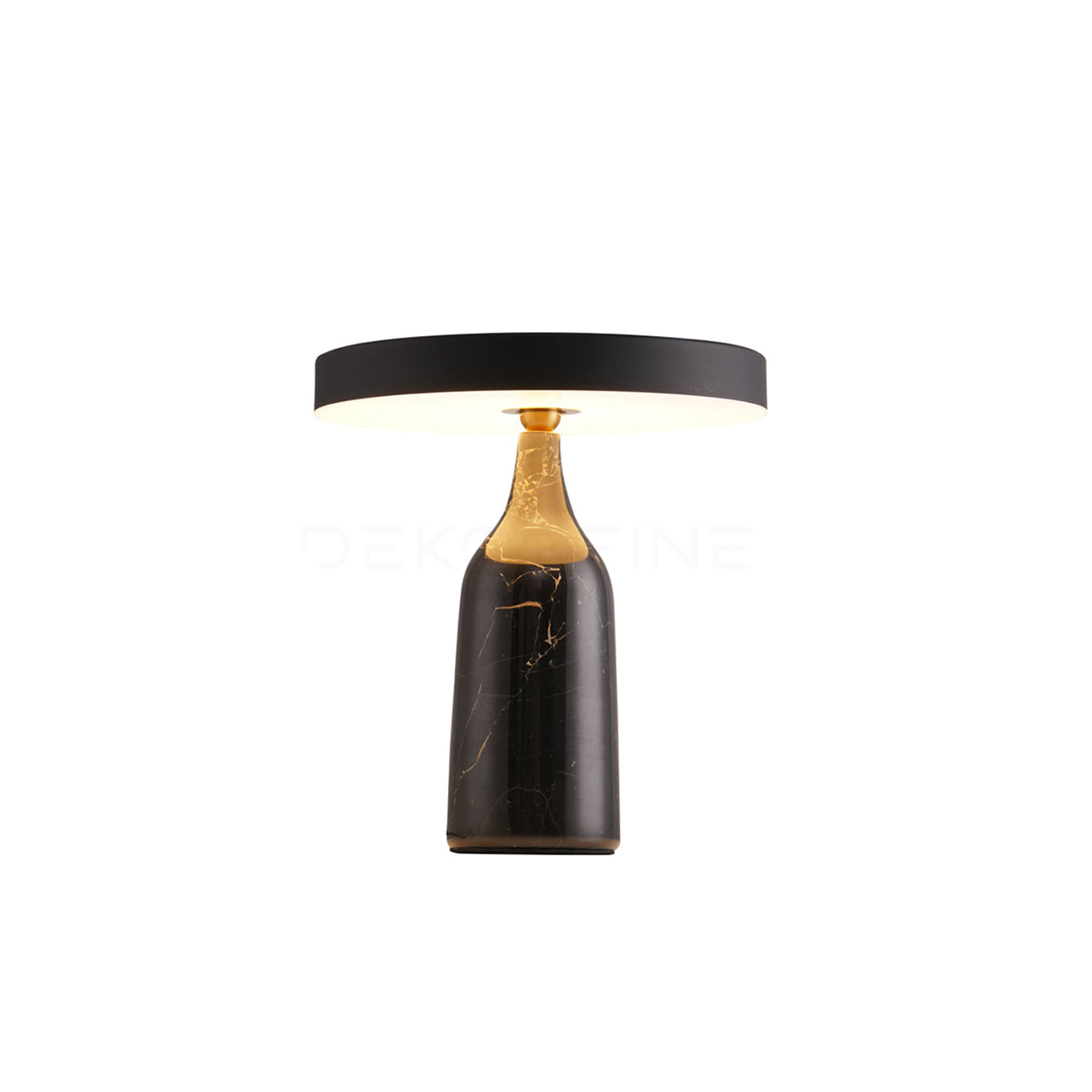 Lampe de Table Élégante en Marbre - Design Sophistiqué et Lumière Douce