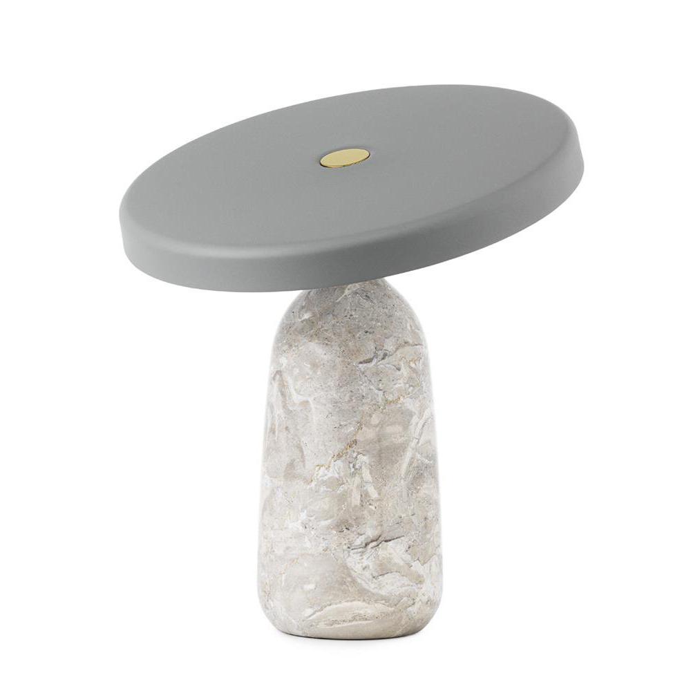 Lampe de Table Élégante en Marbre - Design Sophistiqué et Lumière Douce