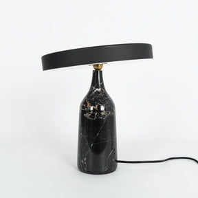 Lampe de Table Élégante en Marbre - Design Sophistiqué et Lumière Douce
