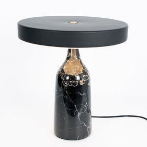 Lampe de Table Élégante en Marbre - Design Sophistiqué et Lumière Douce