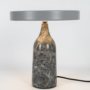 Lampe de Table Élégante en Marbre - Design Sophistiqué et Lumière Douce