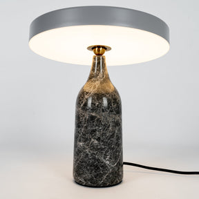 Lampe de Table Élégante en Marbre - Design Sophistiqué et Lumière Douce