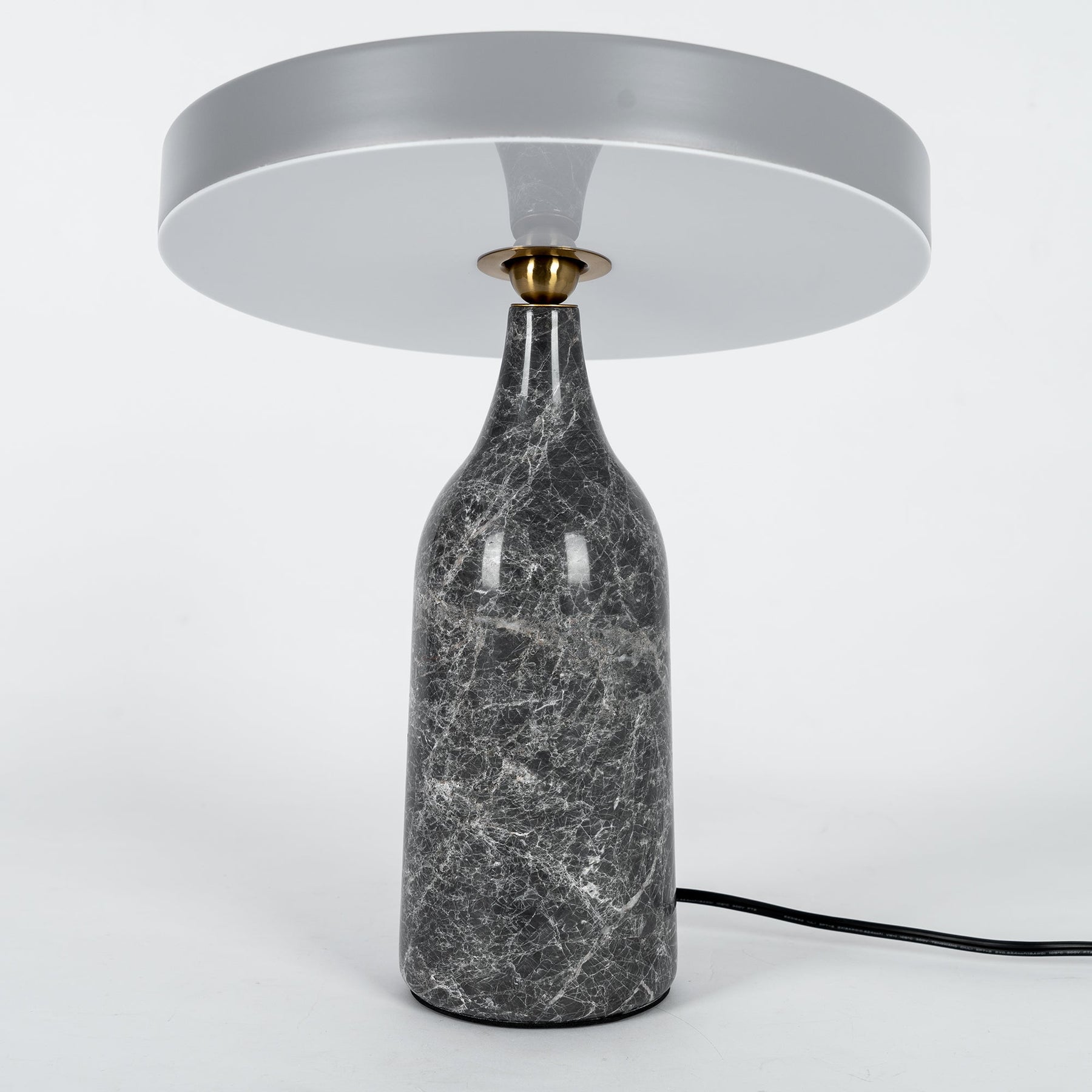 Lampe de Table Élégante en Marbre - Design Sophistiqué et Lumière Douce
