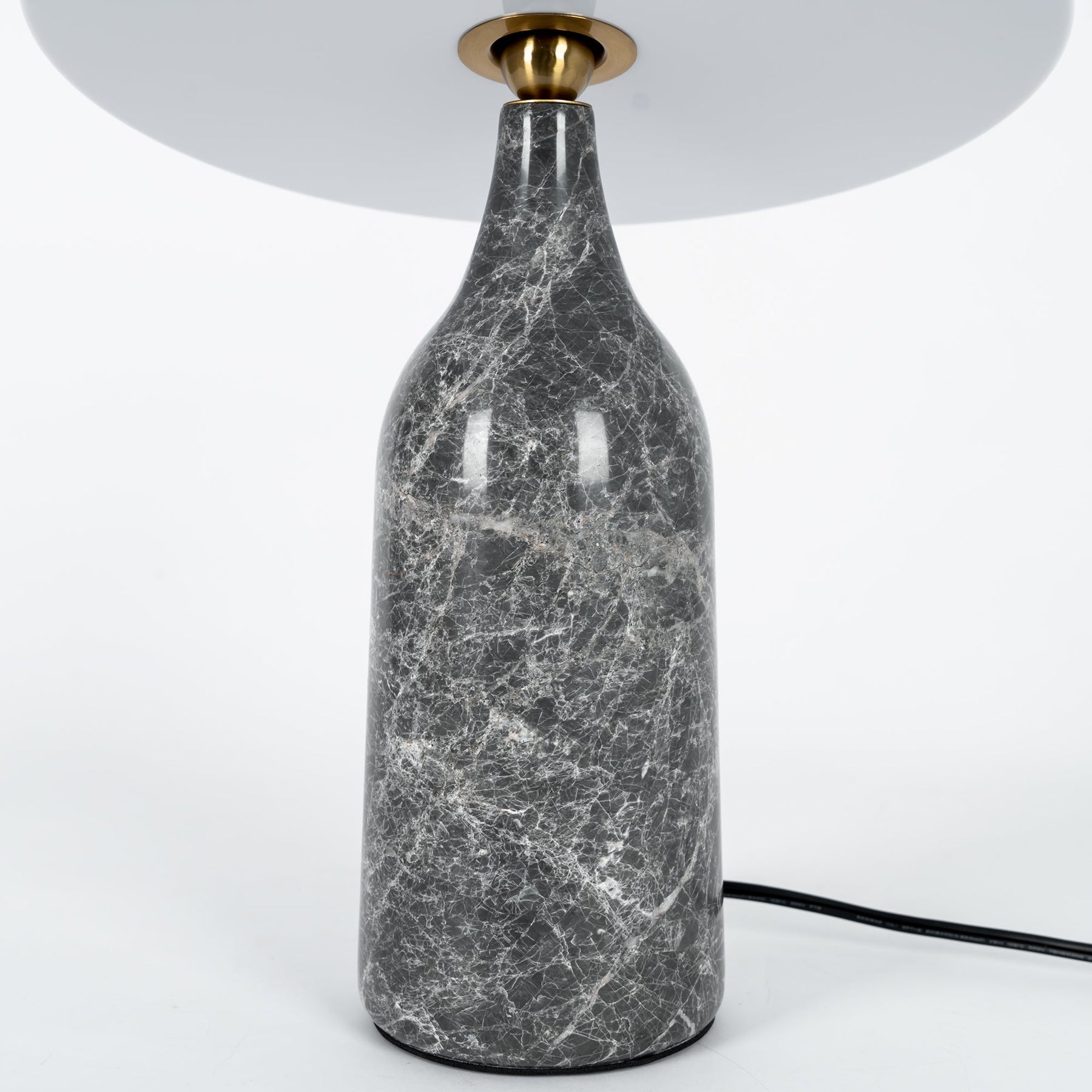 Lampe de Table Élégante en Marbre - Design Sophistiqué et Lumière Douce