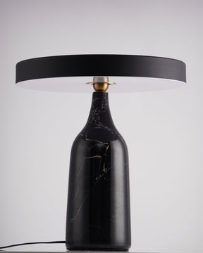Lampe de Table Élégante en Marbre - Design Sophistiqué et Lumière Douce