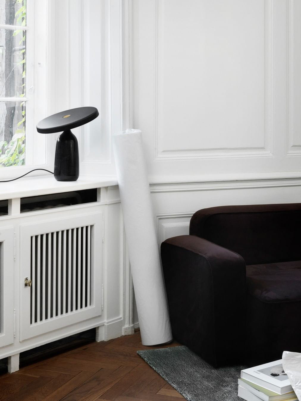 Lampe de Table Élégante en Marbre - Design Sophistiqué et Lumière Douce