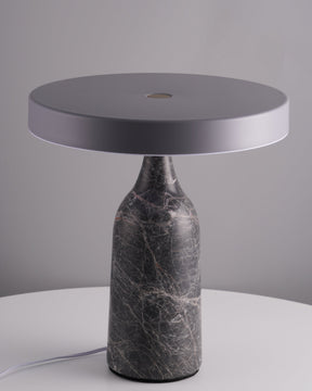 Lampe de Table Élégante en Marbre - Design Sophistiqué et Lumière Douce
