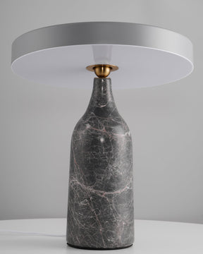 Lampe de Table Élégante en Marbre - Design Sophistiqué et Lumière Douce