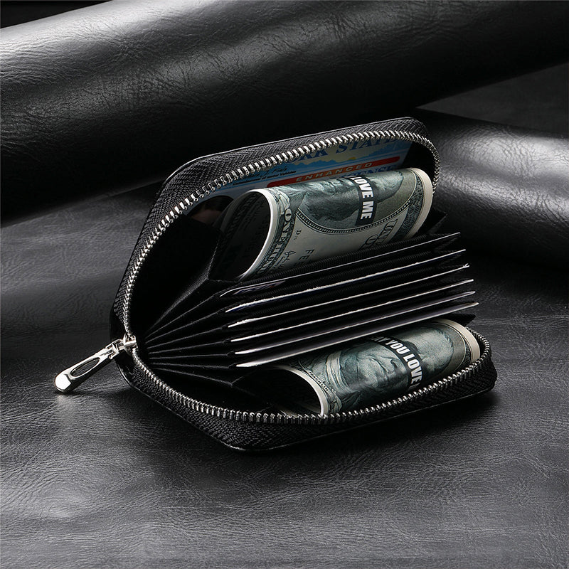 Portefeuille en Cuir RFID avec AirTag - Sécurité et Style Compact