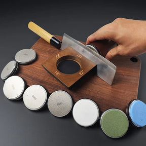 Aiguiseur de Couteau en Diamant | Affûtage Précis et Angles Réglables