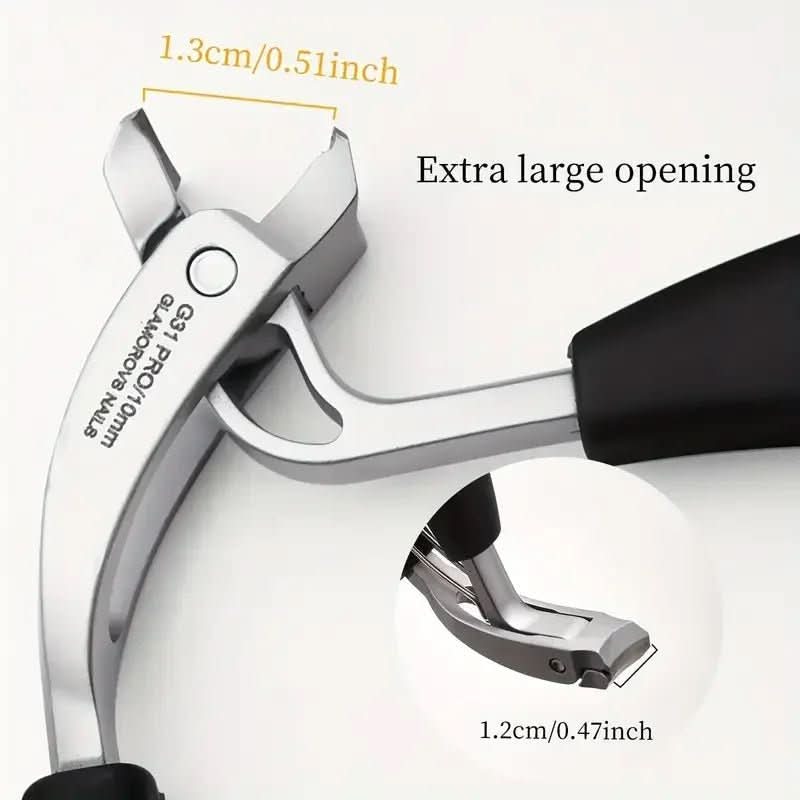 Coupe-ongles Précis en Acier Inoxydable - Design Compact et Durable