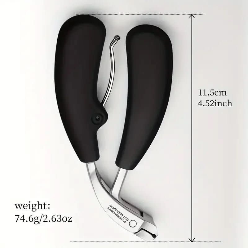 Coupe-ongles Précis en Acier Inoxydable - Design Compact et Durable