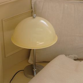 Lampe de Table Élégante en Argent - Design Chic avec Accents Acryliques