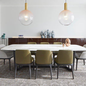Lampe de Plafond Élégante pour Intérieur - Design Ventilé et Atmosphère Apaisante