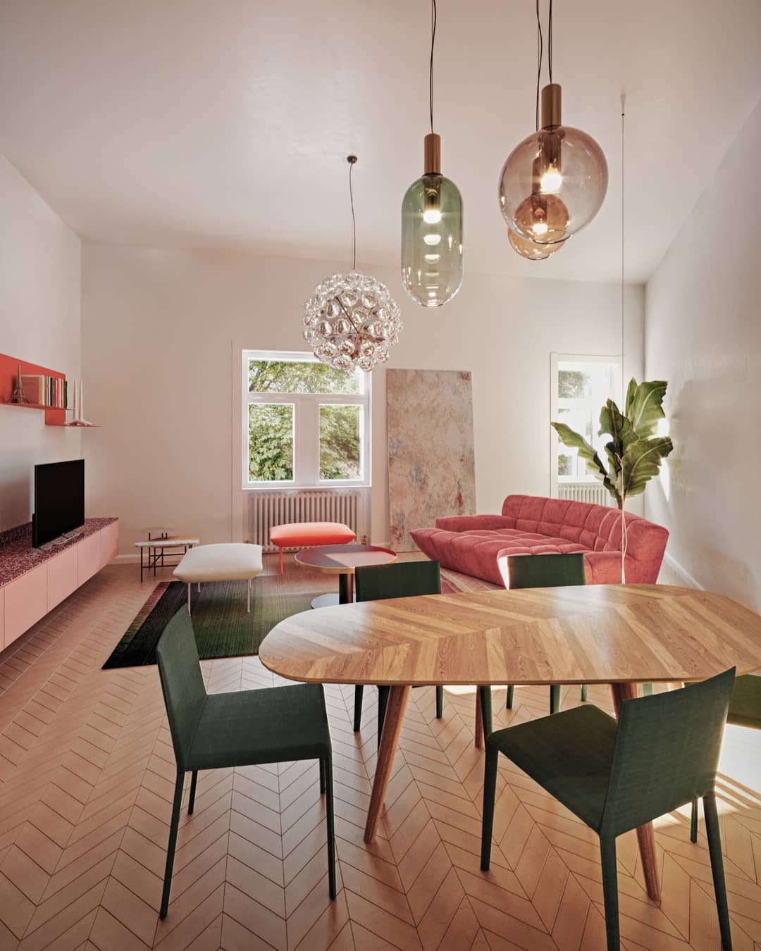 Lampe de Plafond Élégante pour Intérieur - Design Ventilé et Atmosphère Apaisante