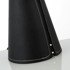 Lampe de Bureau Design Unique - Élégante en Cuir et Métal