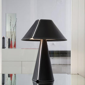 Lampe de Bureau Design Unique - Élégante en Cuir et Métal