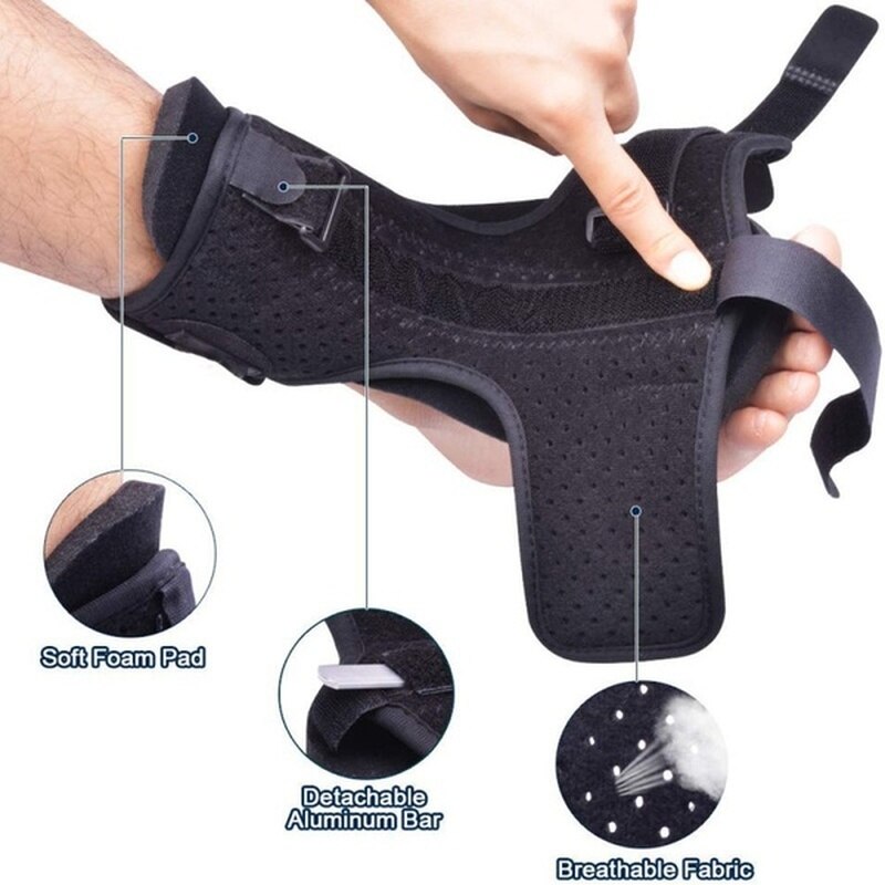 Attelle de Nuit Ajustable pour Talon - Soulagement Efficace de la Douleur