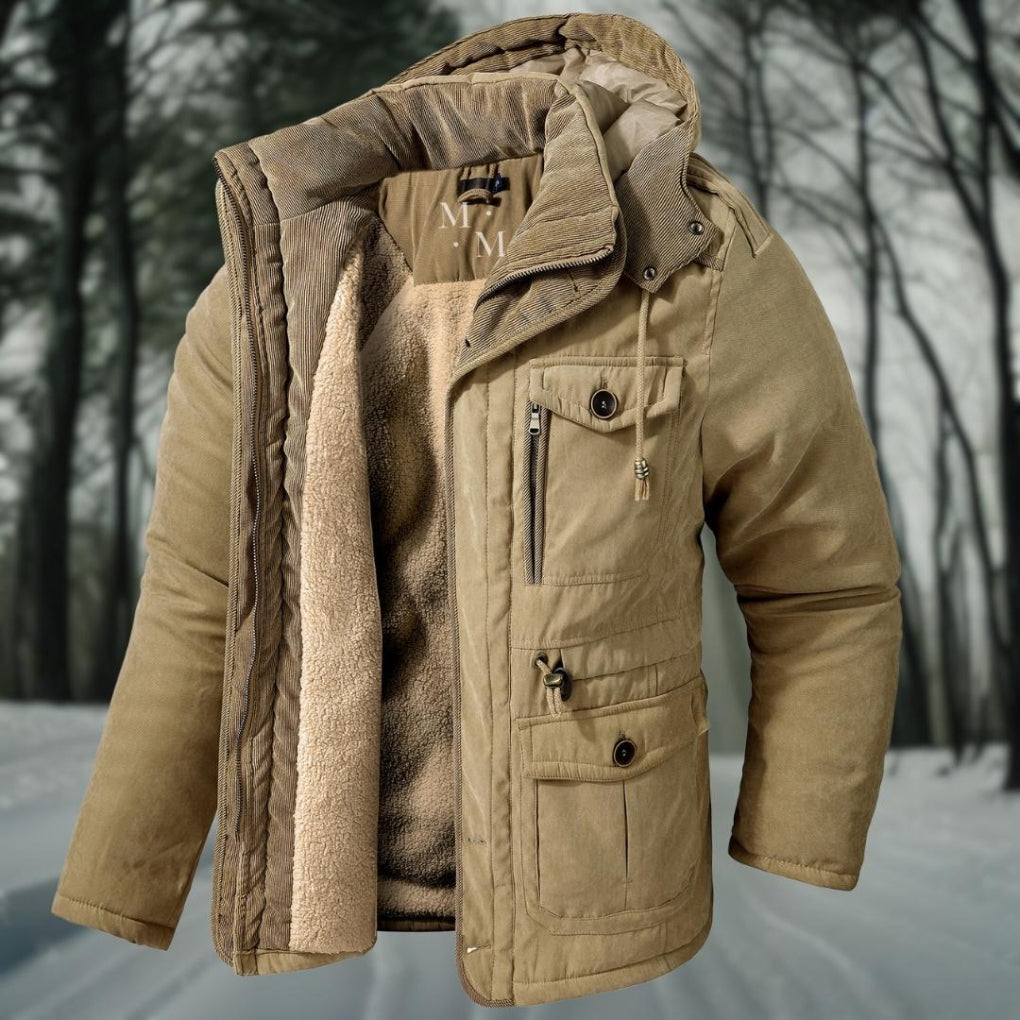 Manteau d'hiver pour Hommes - Chaleur et Style Urbain Moderne