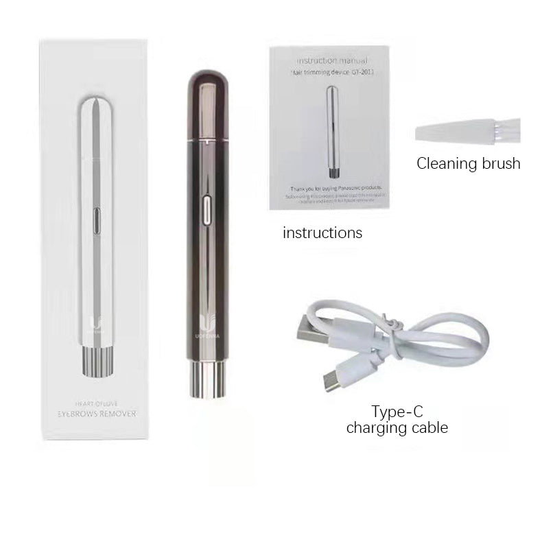 Tondeuse à Poils de Nez Rechargeable - Lames de Précision et Design Compact