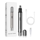Tondeuse à Poils de Nez Rechargeable - Lames de Précision et Design Compact