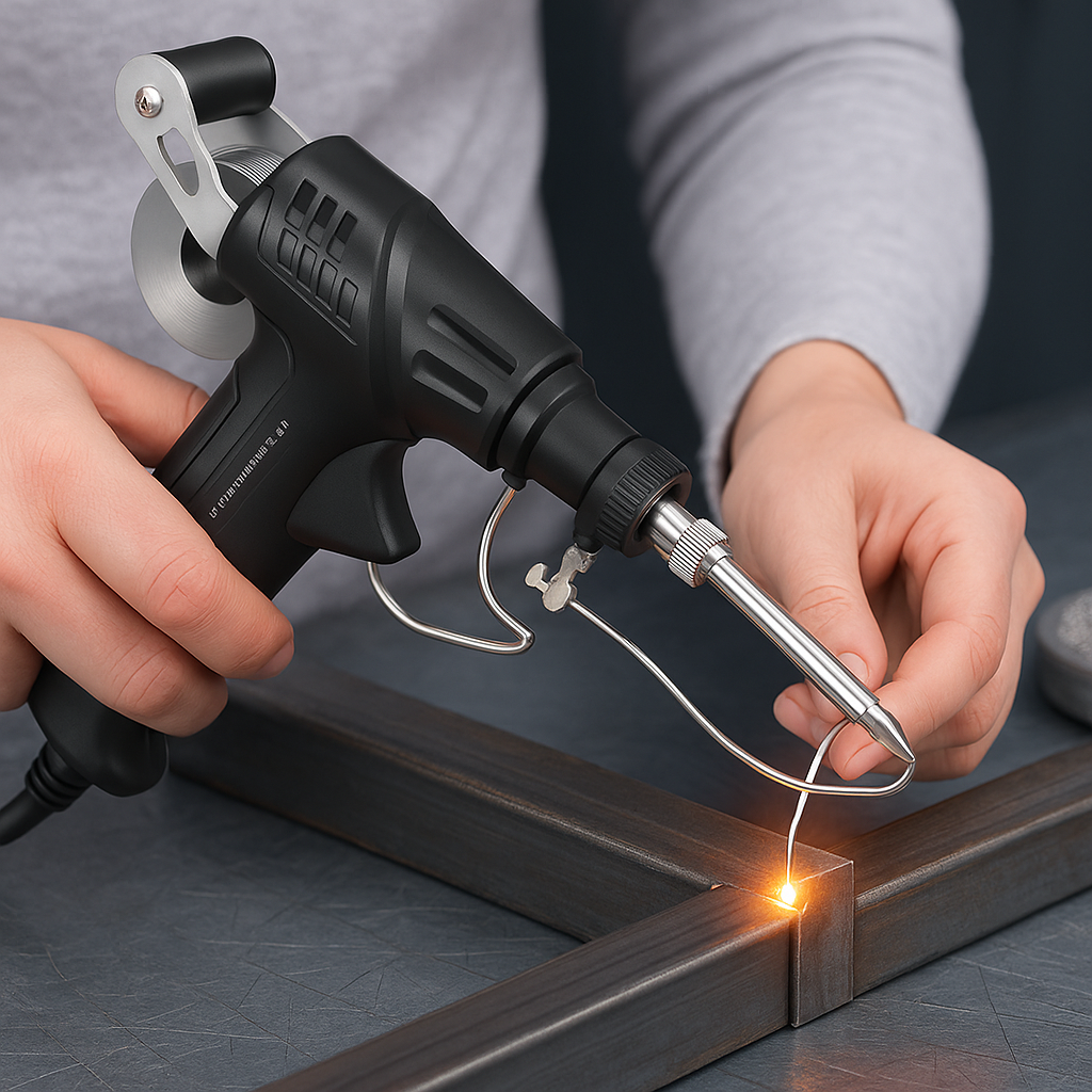 Pistolet à Souder Électrique 60W - Chauffage Rapide et Design Ergonomique