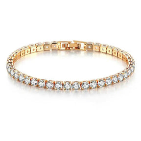 Bracelet de Tennis en Argent Sterling - Élégance Intemporelle avec Pierres Scintillantes