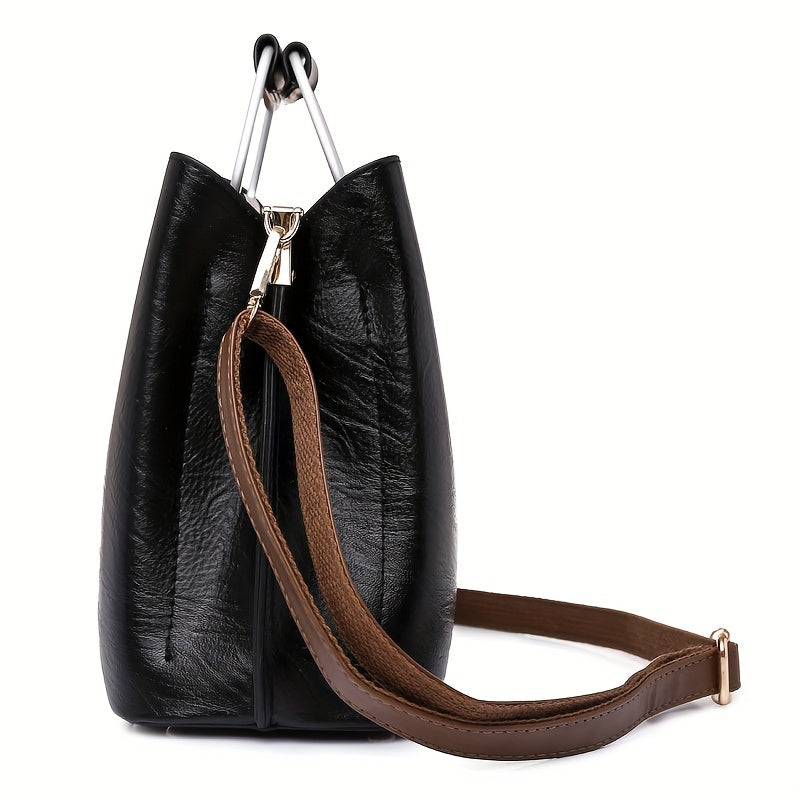 Sac à Bandoulière Élégant - Rangement Intelligent et Polyvalent