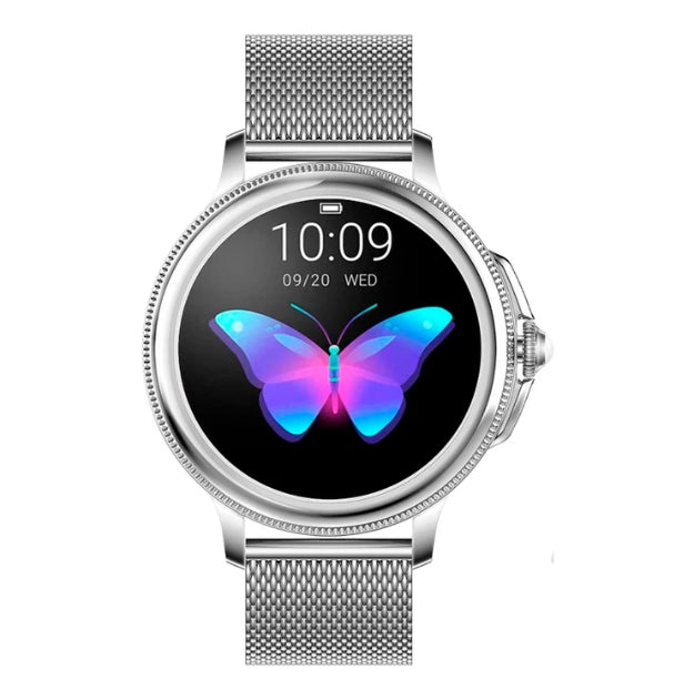 Montre Connectée Élégante pour Femmes - Suivi de Santé et Style Personnalisable