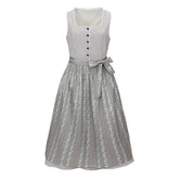 Dirndl Bleu Traditionnel - Élégance et Confort pour Oktoberfest