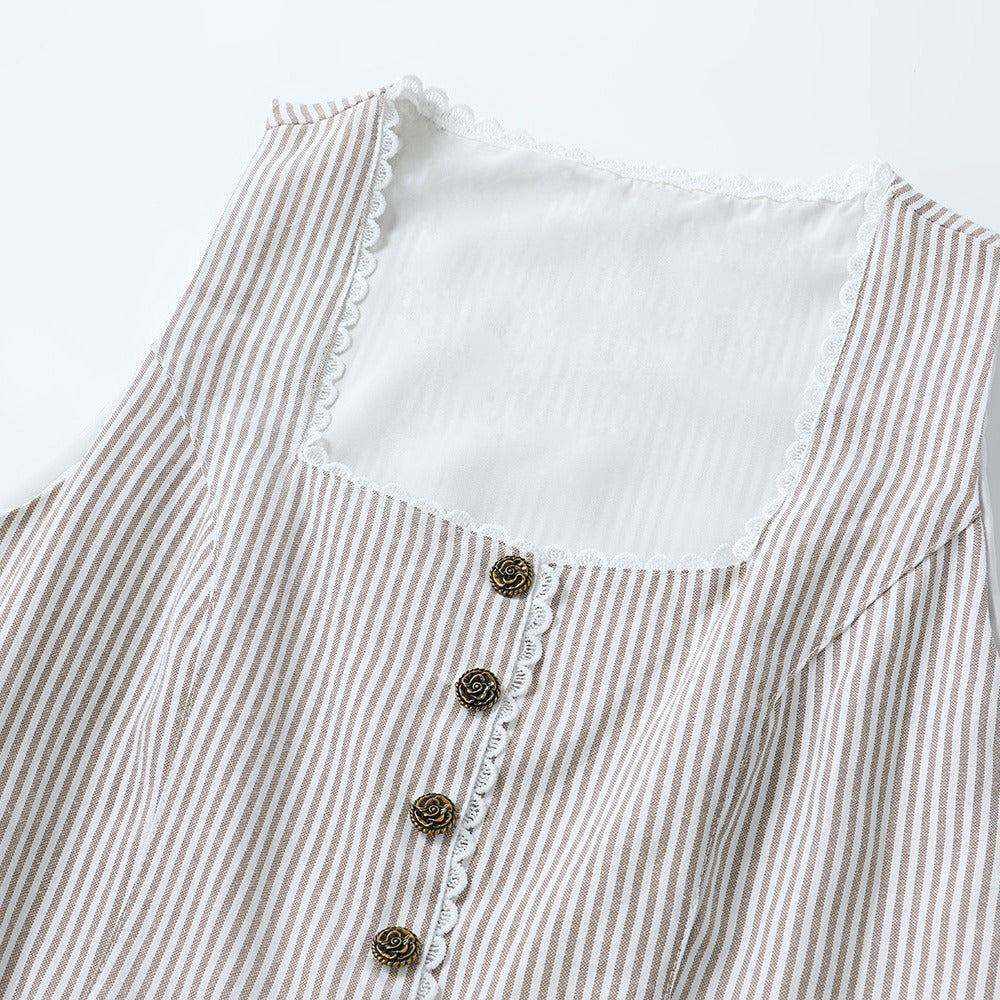 Dirndl Bleu Traditionnel - Élégance et Confort pour Oktoberfest