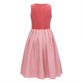 Robe Dirndl Élégante avec Tablier - Style Traditionnel pour Oktoberfest